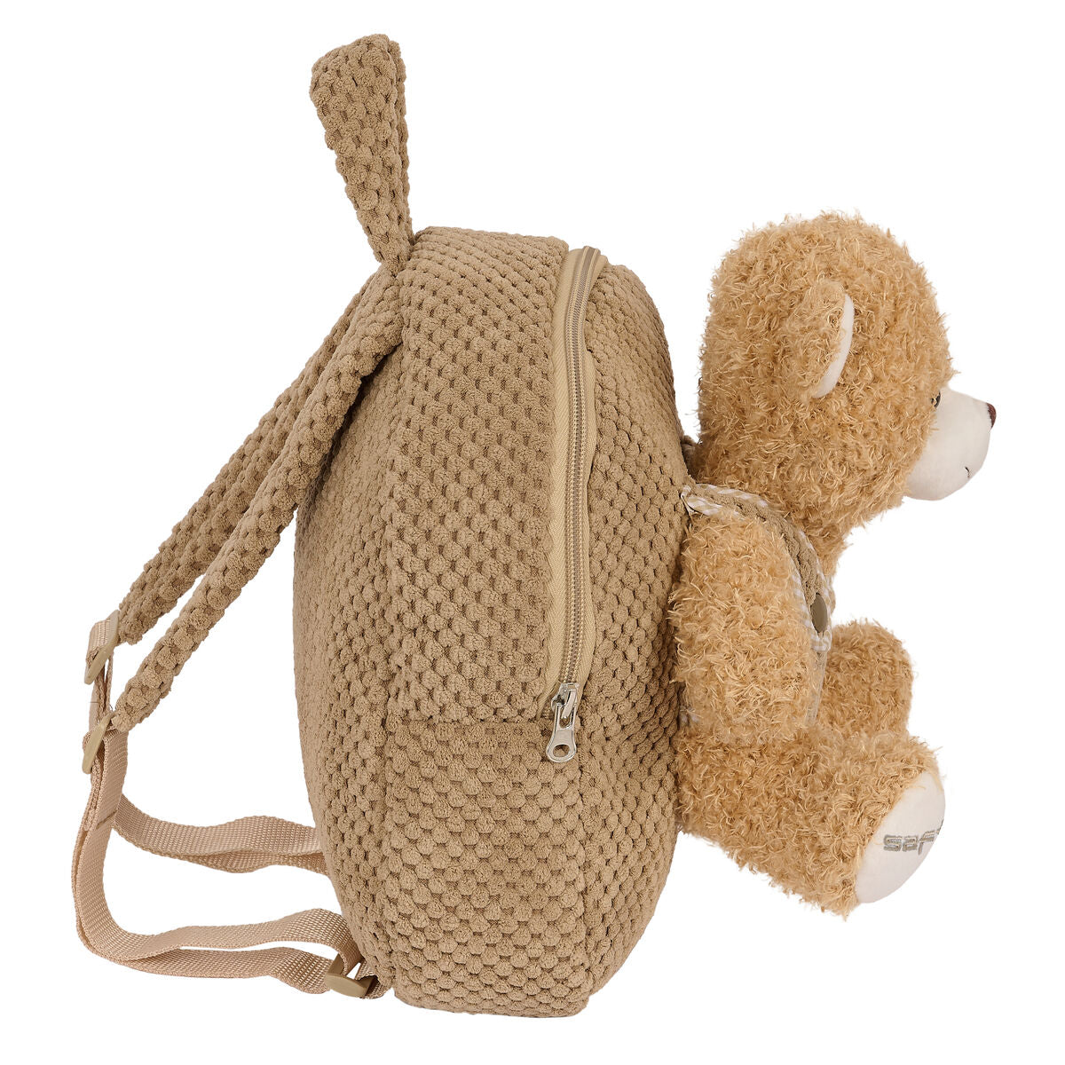 Rucsac pentru Copii Safta Urs de Pluș Maro 23 x 27 x 7,5 cm - Birou și papetărie, Material școlar și educațional