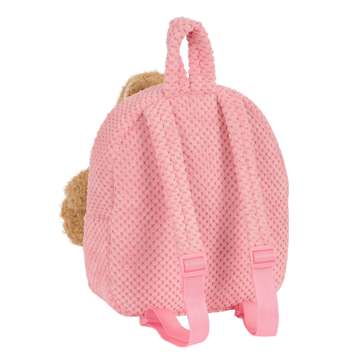 Rucsac pentru Copii Safta Urs de Pluș Roz 23 x 27 x 7,5 cm - Birou și papetărie, Material școlar și educațional