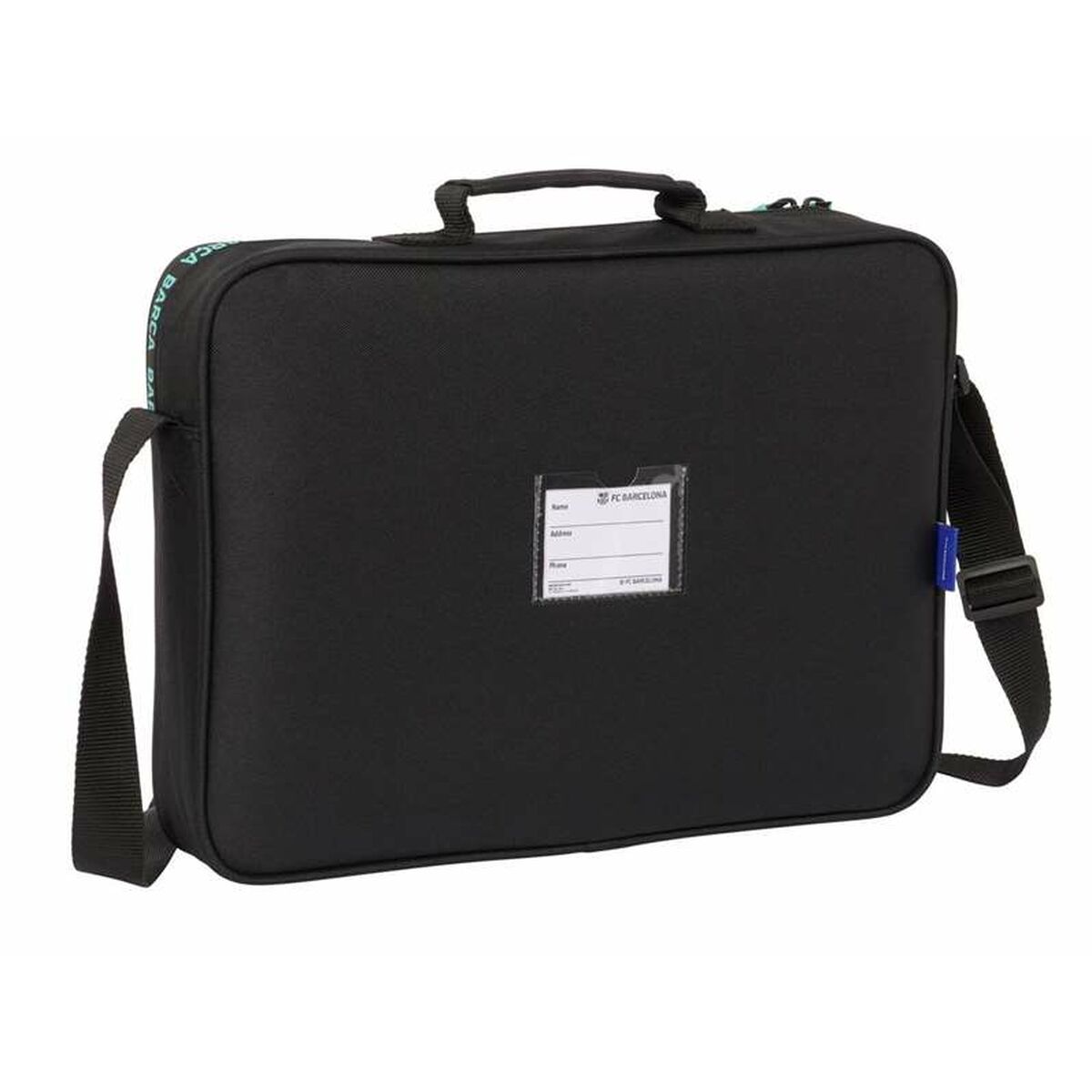 ghiozdan de școală F.C. Barcelona Negru 38 x 28 x 6 cm - Birou și papetărie, Material școlar și educațional