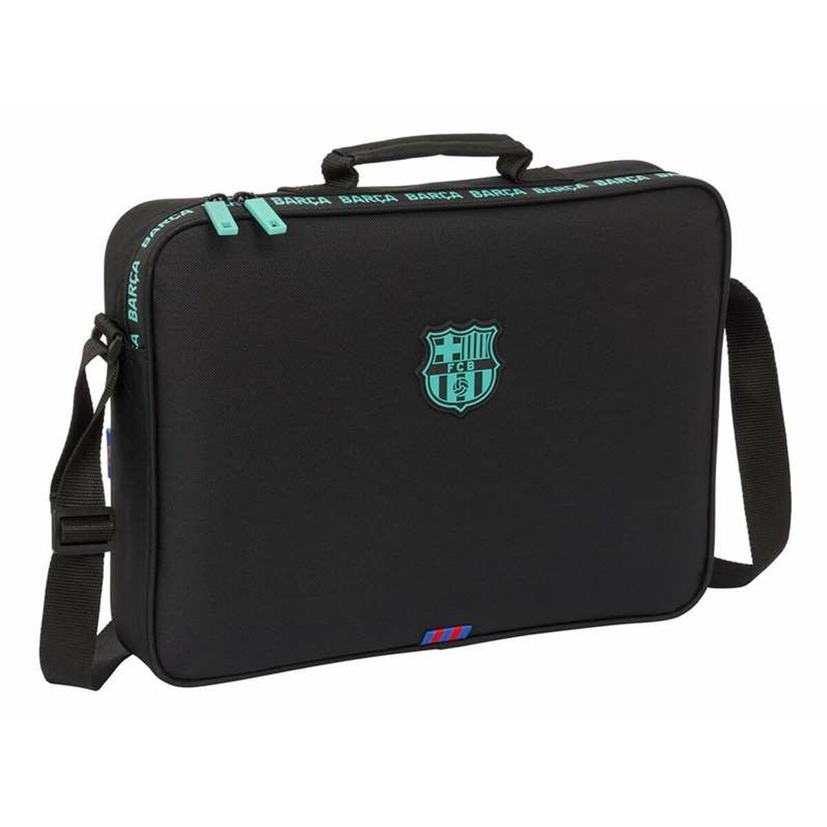 ghiozdan de școală F.C. Barcelona Negru 38 x 28 x 6 cm - Birou și papetărie, Material școlar și educațional