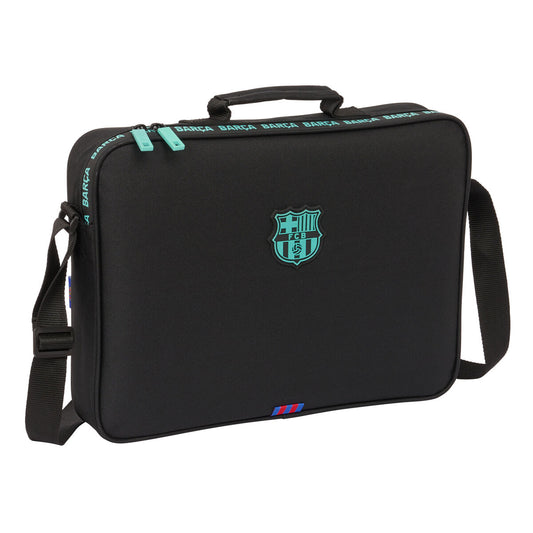 ghiozdan de școală F.C. Barcelona Negru 38 x 28 x 6 cm - Birou și papetărie, Material școlar și educațional