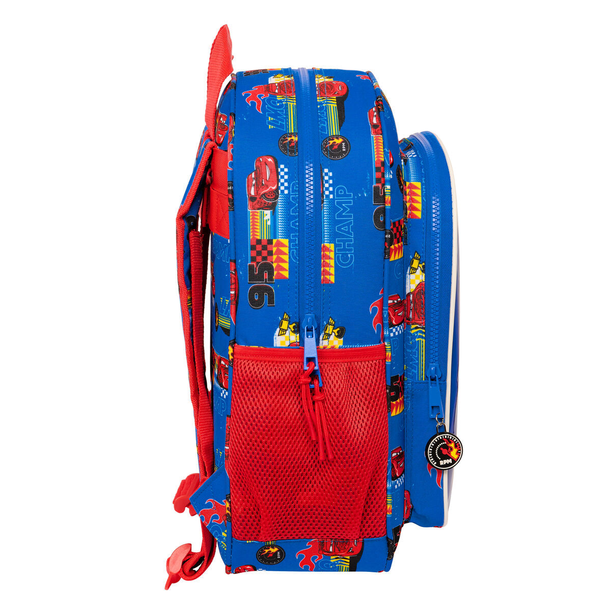 Ghiozdan Cars Race ready Albastru 32 X 38 X 12 cm - Birou și papetărie, Material școlar și educațional