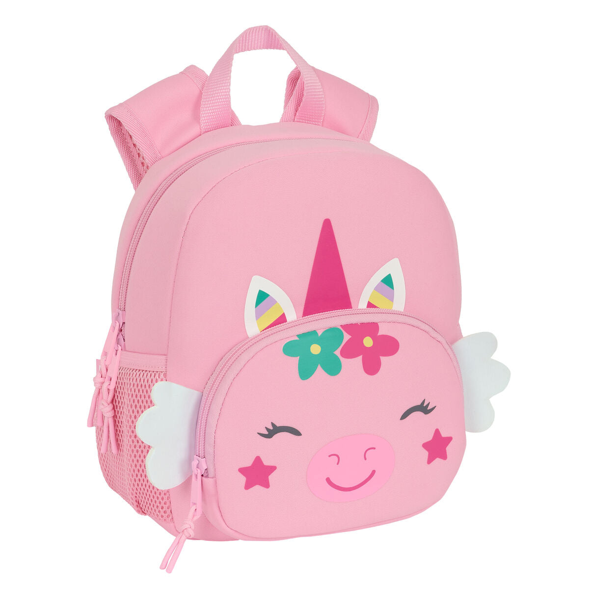 Rucsac pentru Copii Safta Unicorn Roz 20 x 25 x 9 cm - Birou și papetărie, Material școlar și educațional