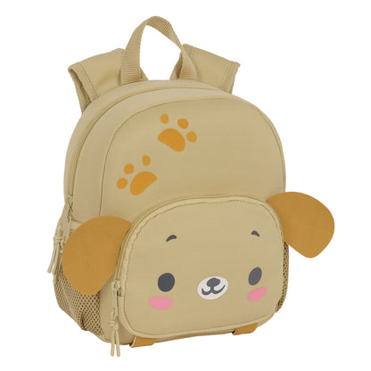 Rucsac pentru Copii Safta Câine Maro 20 x 25 x 9 cm - Birou și papetărie, Material școlar și educațional