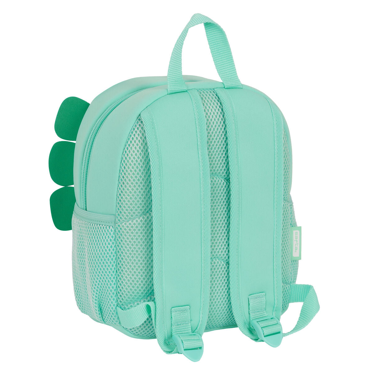 Rucsac pentru Copii Safta Dinozaur Verde 20 x 25 x 9 cm - Birou și papetărie, Material școlar și educațional