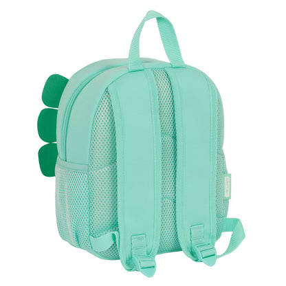 Rucsac pentru Copii Safta Dinozaur Verde 20 x 25 x 9 cm - Birou și papetărie, Material școlar și educațional