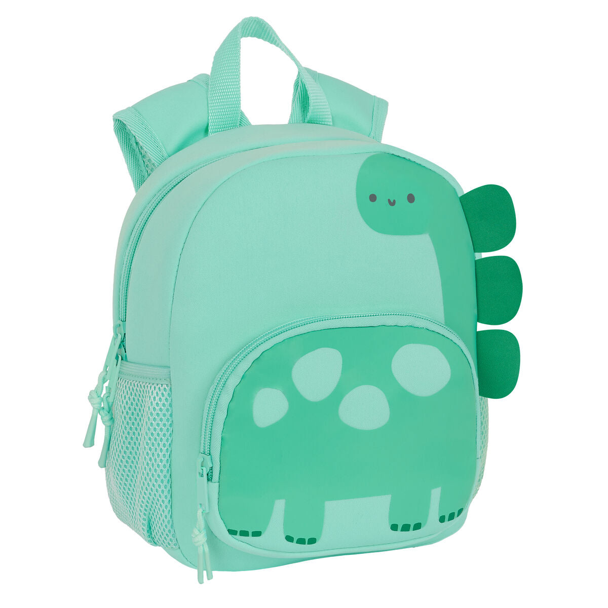 Rucsac pentru Copii Safta Dinozaur Verde 20 x 25 x 9 cm - Birou și papetărie, Material școlar și educațional