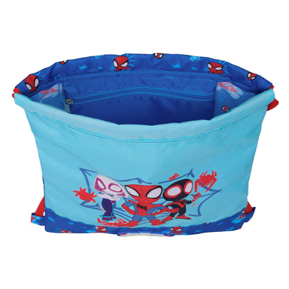 Geantă Rucsac cu Bretele Spidey Albastru 26 x 34 x 1 cm - Birou și papetărie, Material școlar și educațional