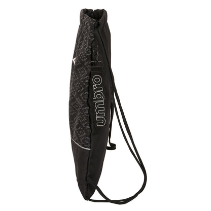 Geantă Rucsac cu Bretele Umbro Lima Negru 35 x 40 x 1 cm - Birou și papetărie, Material școlar și educațional
