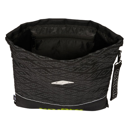 Geantă Rucsac cu Bretele Umbro Lima Negru 35 x 40 x 1 cm - Birou și papetărie, Material școlar și educațional
