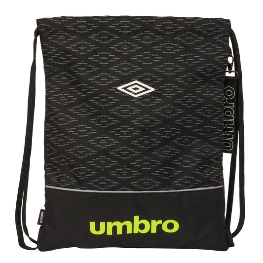 Geantă Rucsac cu Bretele Umbro Lima Negru 35 x 40 x 1 cm - Birou și papetărie, Material școlar și educațional