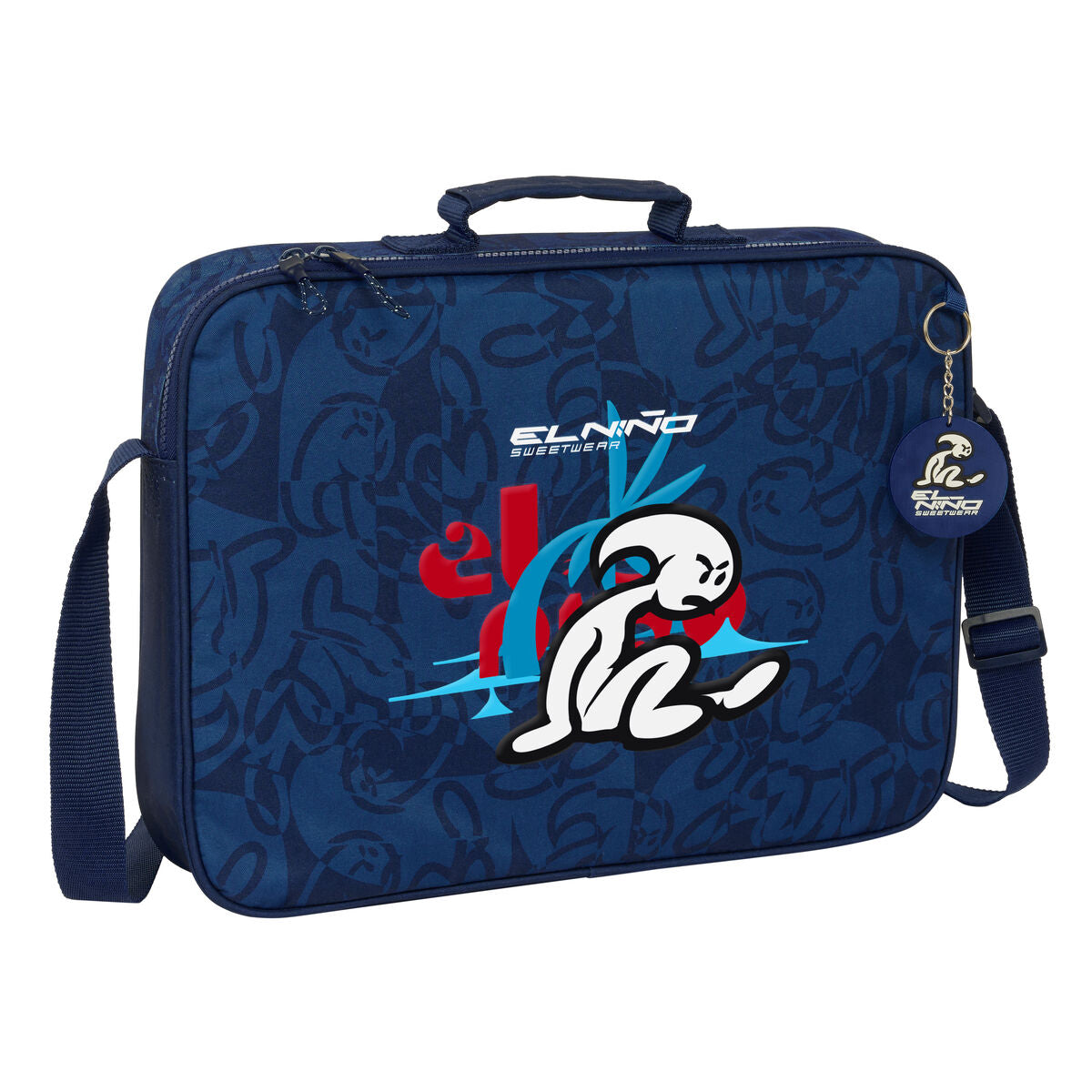 ghiozdan de școală El Niño Paradise Bleumarin 38 x 28 x 6 cm - Birou și papetărie, Material școlar și educațional