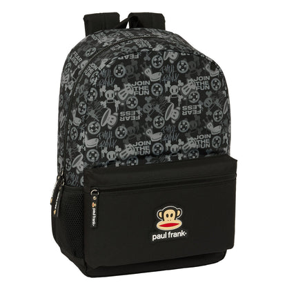Ghiozdan Paul Frank Join the fun Negru 30 x 46 x 14 cm - Birou și papetărie, Material școlar și educațional