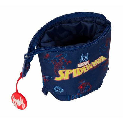 Geantă Universală Spider-Man Neon Bleumarin 8 x 19 x 6 cm - Birou și papetărie, Material școlar și educațional