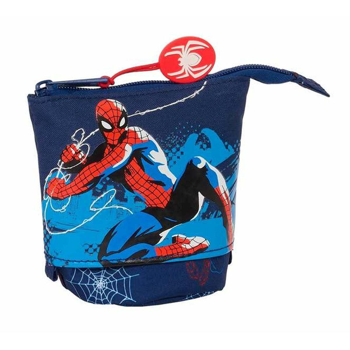 Geantă Universală Spider-Man Neon Bleumarin 8 x 19 x 6 cm - Birou și papetărie, Material școlar și educațional