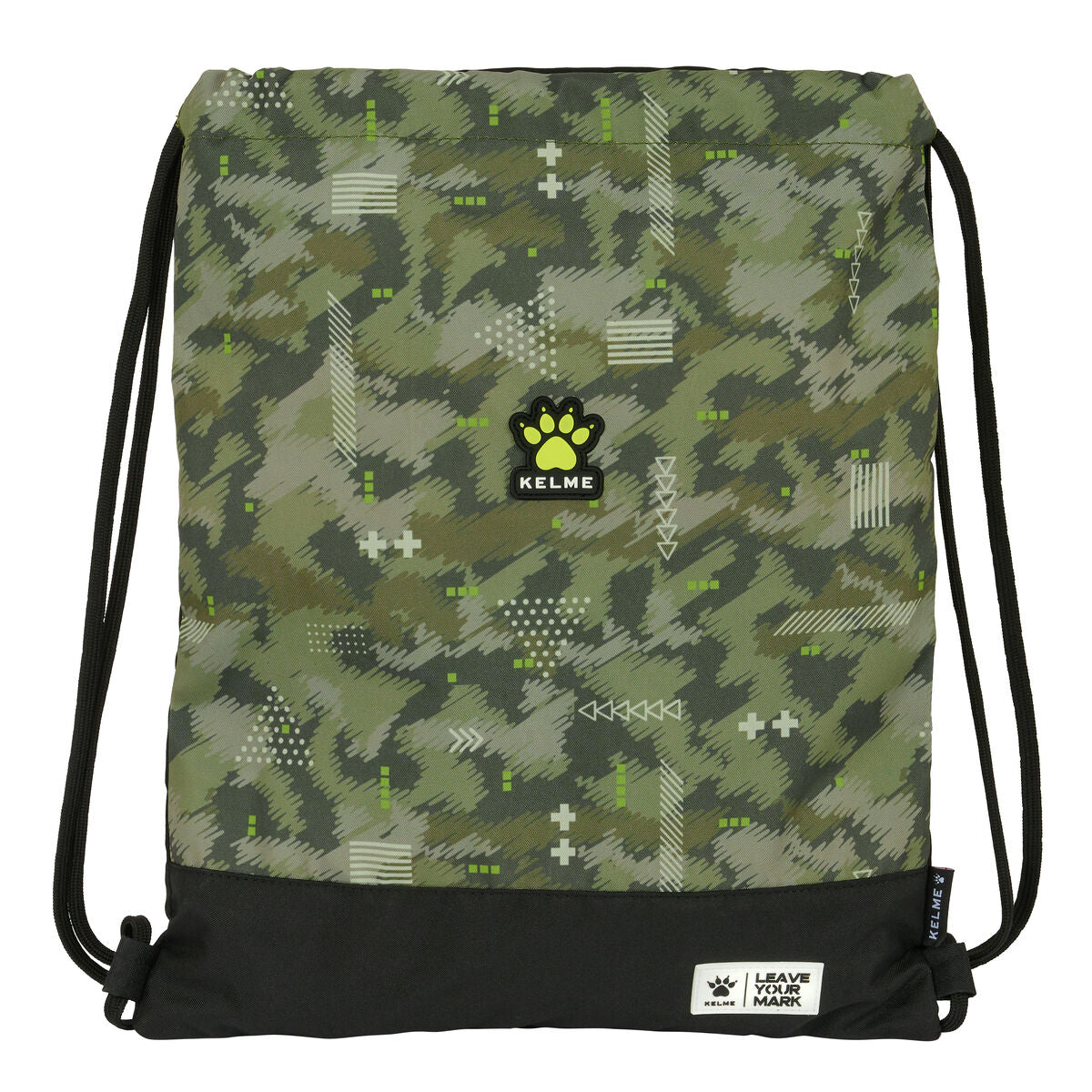 Geantă Rucsac cu Bretele Kelme Travel Negru Verde 35 x 40 x 1 cm - Birou și papetărie, Material școlar și educațional