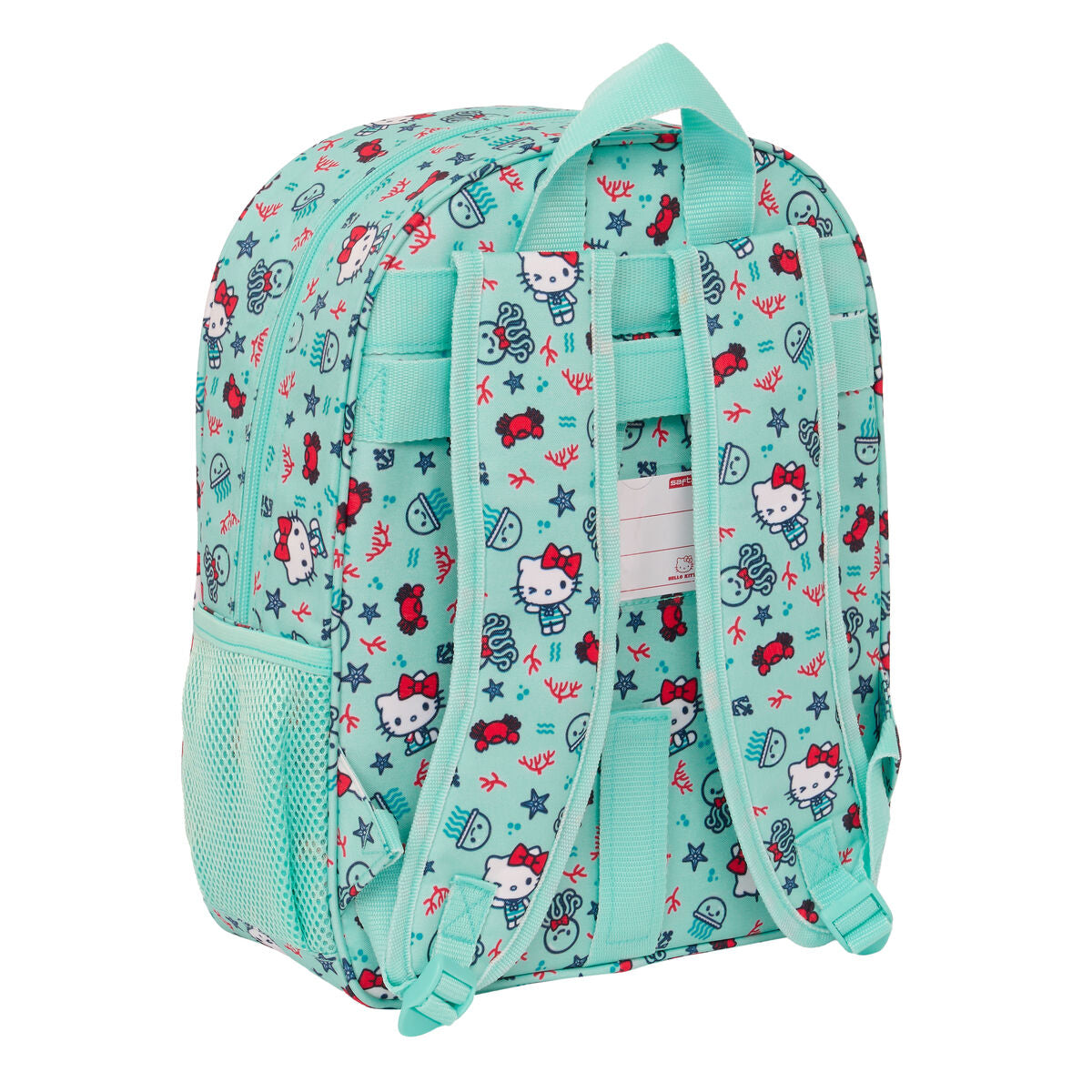 Ghiozdan Hello Kitty Sea lovers Turquoise 26 x 34 x 11 cm - Birou și papetărie, Material școlar și educațional