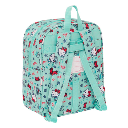 Rucsac pentru Copii Hello Kitty Sea lovers Turquoise 22 x 27 x 10 cm - Birou și papetărie, Material școlar și educațional