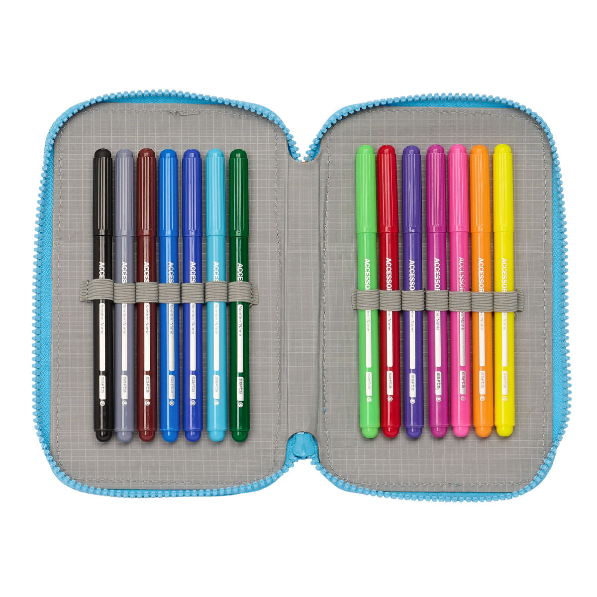Creion dublu Algo de Jaime Alb 12.5 x 19.5 x 4 cm (28 Piese) - Birou și papetărie, Material școlar și educațional