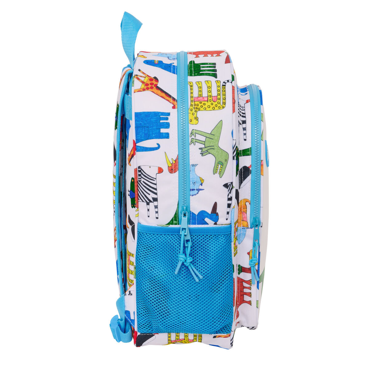 Ghiozdan Algo de Jaime Alb 33 x 42 x 14 cm - Birou și papetărie, Material școlar și educațional