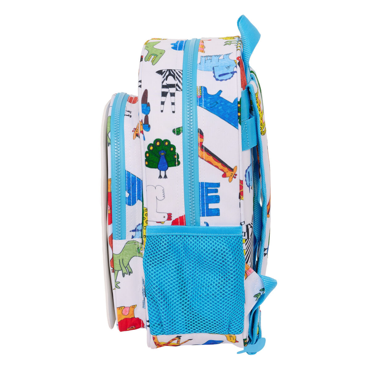 Ghiozdan Algo de Jaime Alb 26 x 34 x 11 cm - Birou și papetărie, Material școlar și educațional