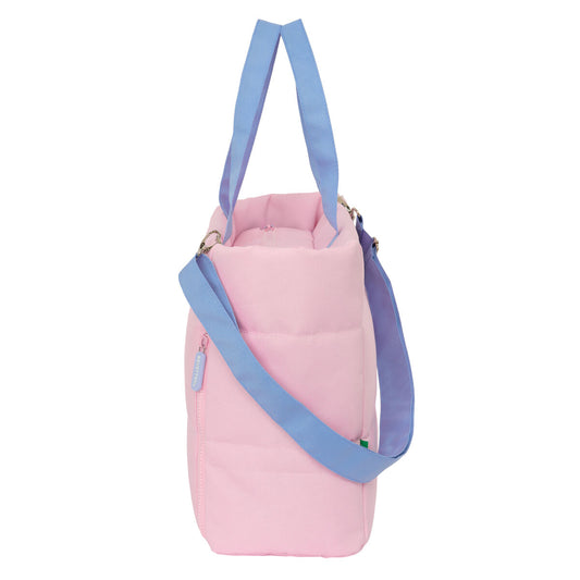 Geantă Benetton Pink Roz 40 x 31 x 17 cm - Bagaje, Genți de mână