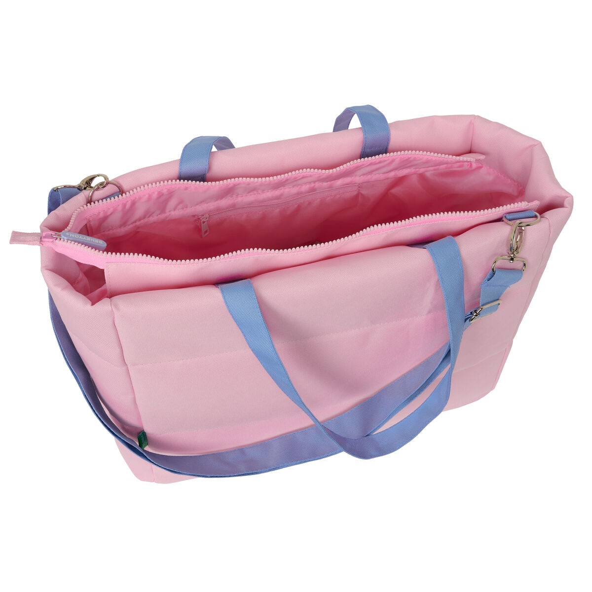 Geantă Benetton Pink Roz 40 x 31 x 17 cm - Bagaje, Genți de mână