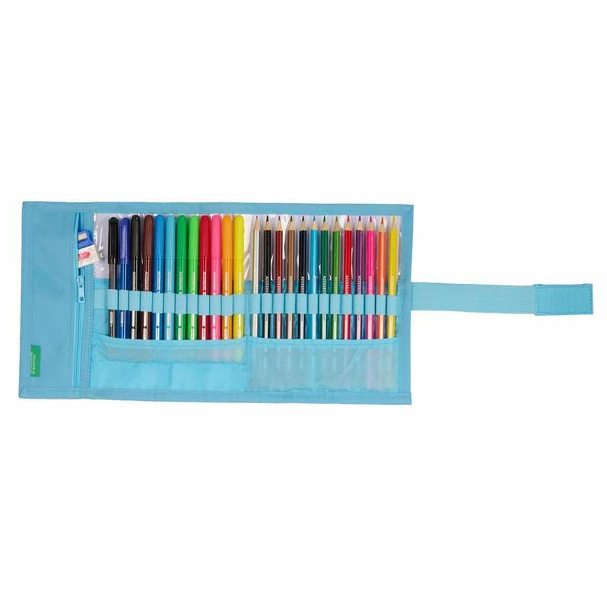 Penar Benetton Spring 7 x 20 x 7 cm Pliabili - Birou și papetărie, Material școlar și educațional