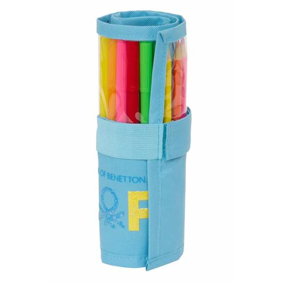 Penar Benetton Spring 7 x 20 x 7 cm Pliabili - Birou și papetărie, Material școlar și educațional