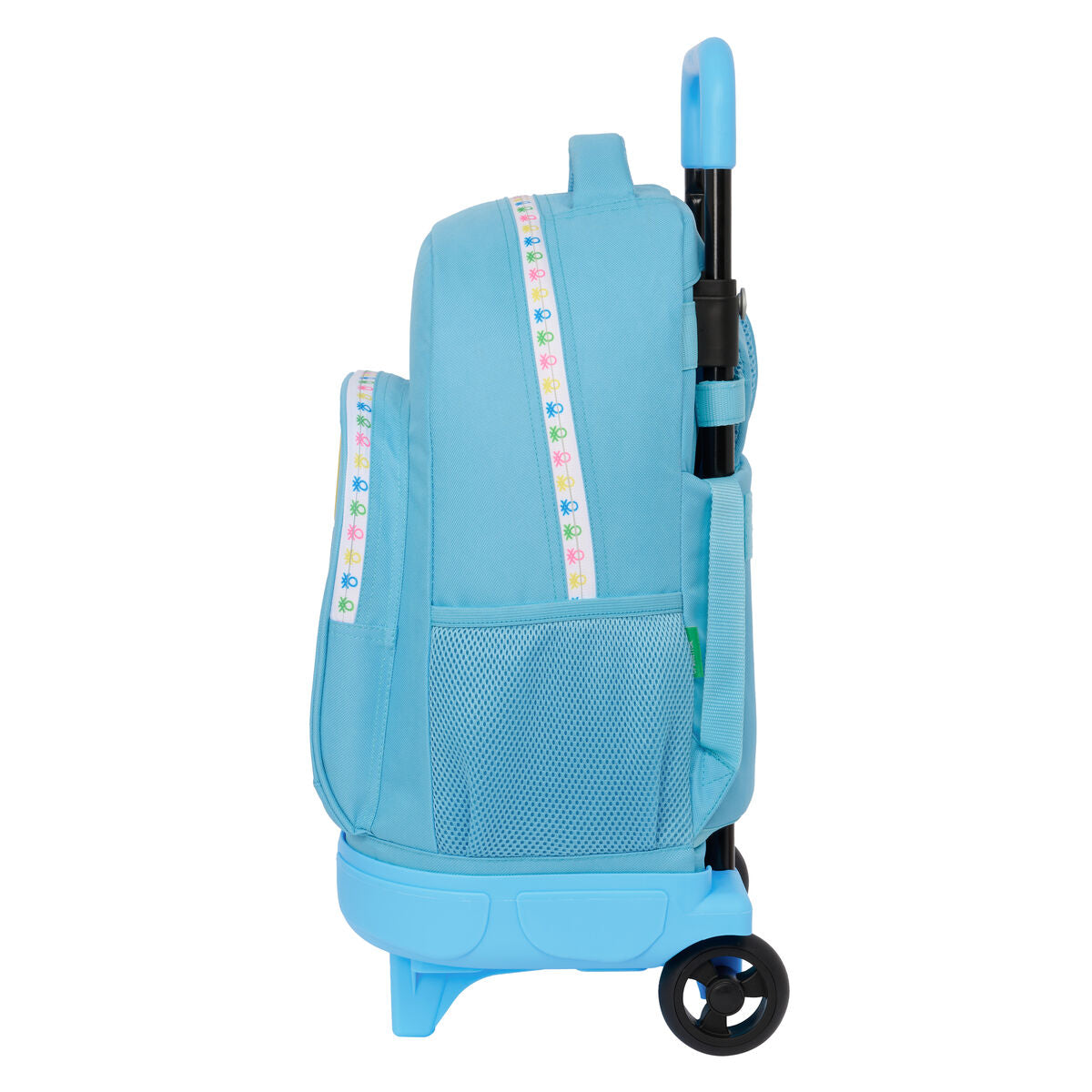 Ghiozdan Benetton Spring Albastru celest 33 x 45 x 22 cm - Birou și papetărie, Material școlar și educațional