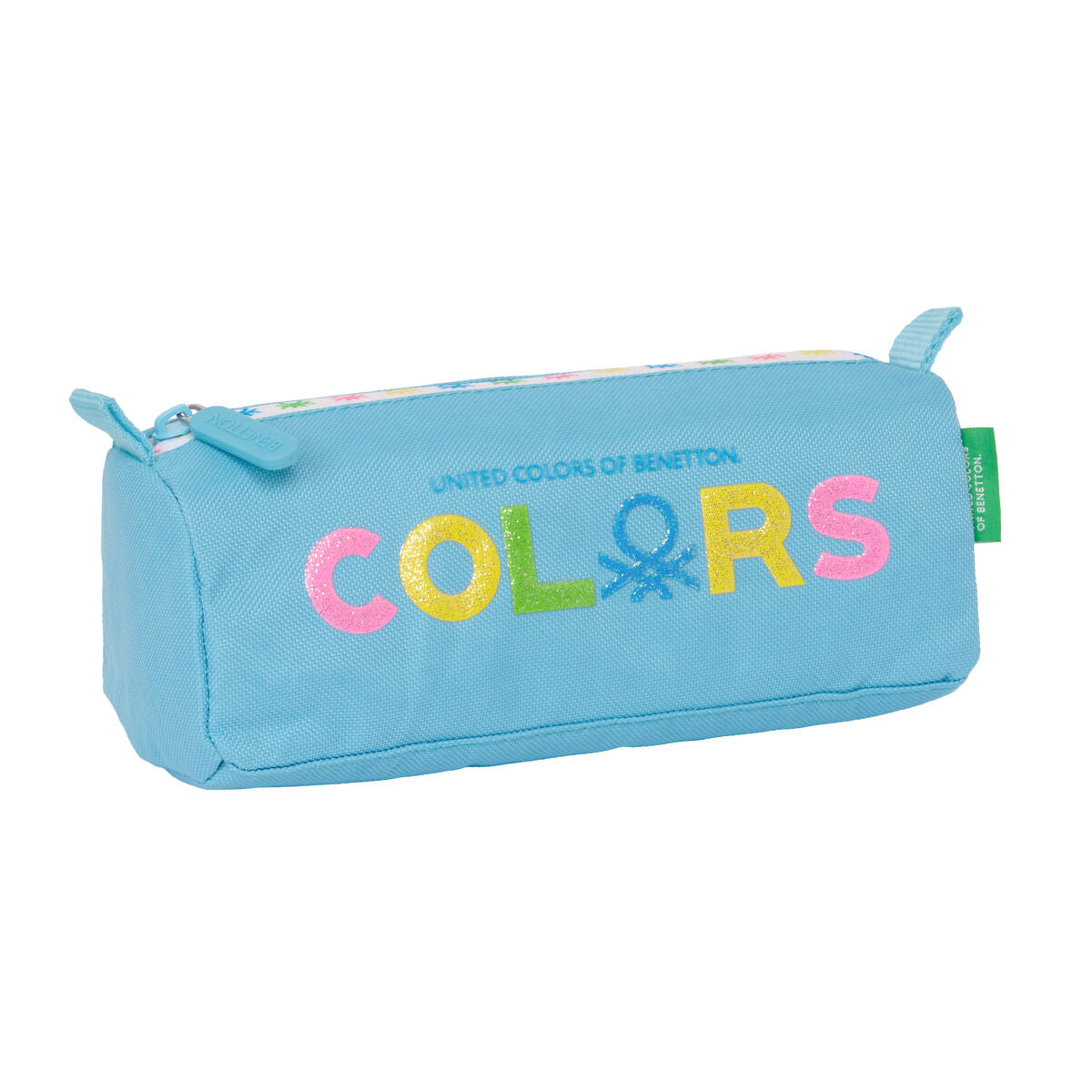 Penar Școlar Benetton Spring Albastru celest 21 x 8 x 7 cm - Birou și papetărie, Material școlar și educațional