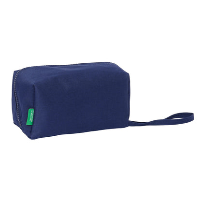 Penar Școlar Benetton Varsity Gri Bleumarin 22 x 10 x 10 cm - Birou și papetărie, Material școlar și educațional