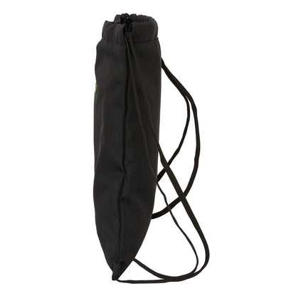 Geantă Rucsac cu Bretele Kappa Black Negru 35 x 40 x 1 cm - Birou și papetărie, Material școlar și educațional