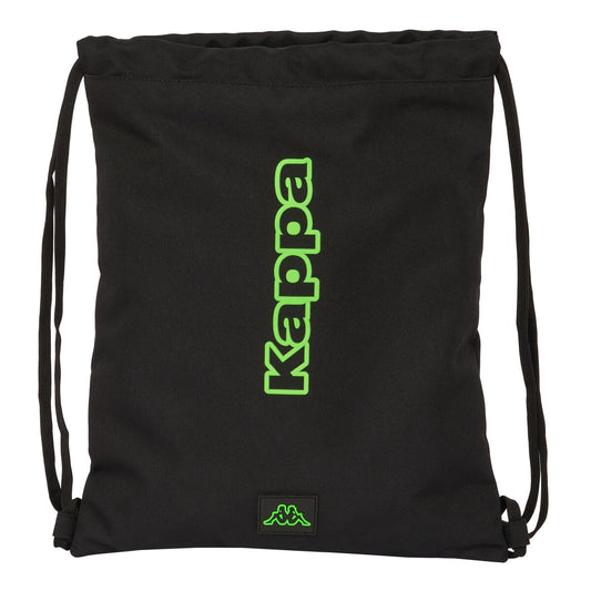Geantă Rucsac cu Bretele Kappa Black Negru 35 x 40 x 1 cm - Birou și papetărie, Material școlar și educațional