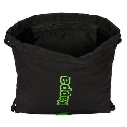 Geantă Rucsac cu Bretele Kappa Black Negru 35 x 40 x 1 cm - Birou și papetărie, Material școlar și educațional