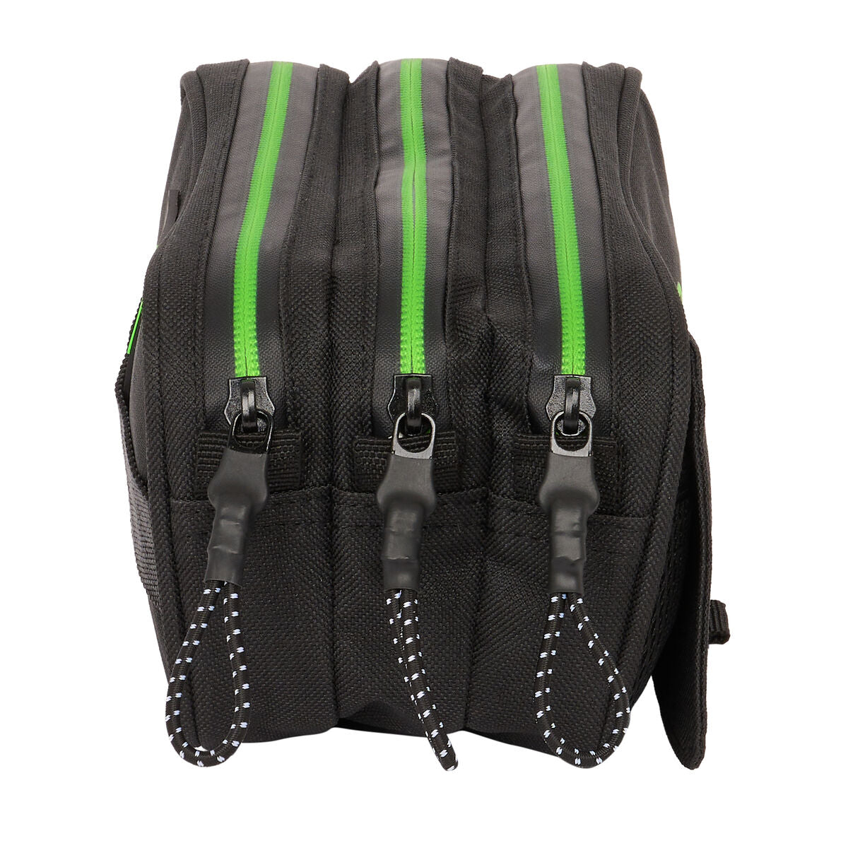 Penar triplu Kappa Black Negru 21,5 x 10 x 8 cm - Birou și papetărie, Material școlar și educațional