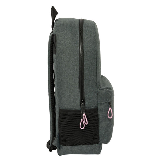 Ghiozdan Kappa Silver pink Gri 30 x 14 x 46 cm - Birou și papetărie, Material școlar și educațional