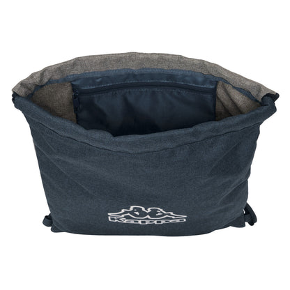 Geantă Rucsac cu Bretele Kappa Dark navy Gri Bleumarin 35 x 40 x 1 cm - Birou și papetărie, Material școlar și educațional