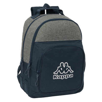 Ghiozdan Kappa Dark navy Gri Bleumarin 32 x 42 x 15 cm - Birou și papetărie, Material școlar și educațional