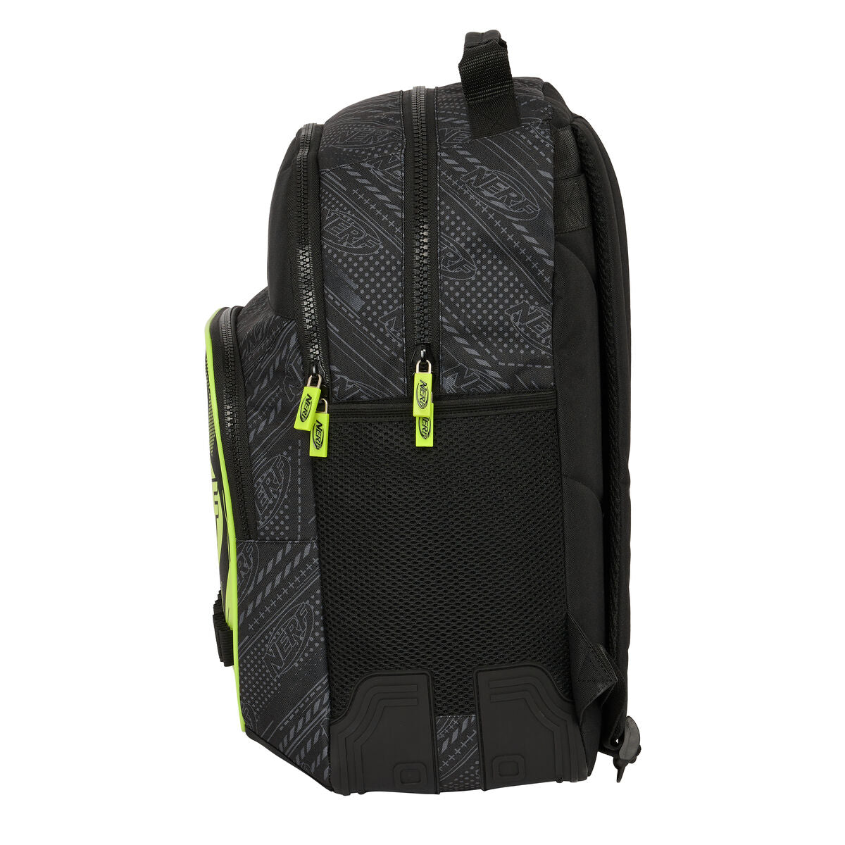 Ghiozdan Nerf Get ready Negru 32 x 42 x 15 cm - Birou și papetărie, Material școlar și educațional