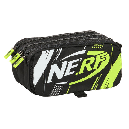 Penar triplu Nerf Get ready Negru 21,5 x 10 x 8 cm - Birou și papetărie, Material școlar și educațional