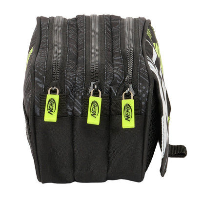 Penar triplu Nerf Get ready Negru 21,5 x 10 x 8 cm - Birou și papetărie, Material școlar și educațional