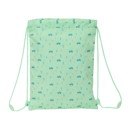 Geantă Rucsac cu Bretele Safta Coches Verde 26 x 34 x 1 cm - Birou și papetărie, Material școlar și educațional