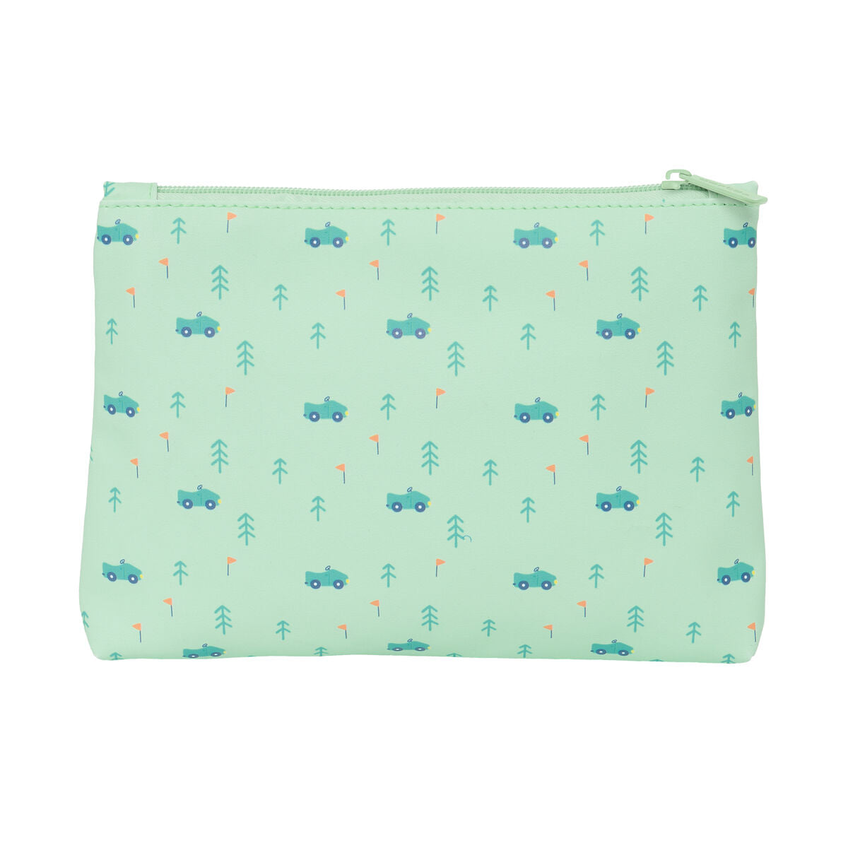 Penar Școlar Safta Coches Mașină Verde 23 x 16 x 3 cm - Birou și papetărie, Material școlar și educațional
