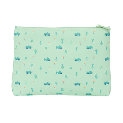 Penar Școlar Safta Coches Mașină Verde 23 x 16 x 3 cm - Birou și papetărie, Material școlar și educațional
