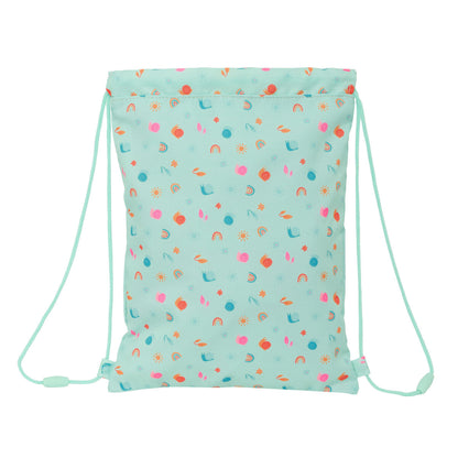 Geantă Rucsac cu Bretele Safta Caracol Turquoise 26 x 34 x 1 cm - Birou și papetărie, Material școlar și educațional