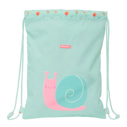 Geantă Rucsac cu Bretele Safta Caracol Turquoise 26 x 34 x 1 cm - Birou și papetărie, Material școlar și educațional