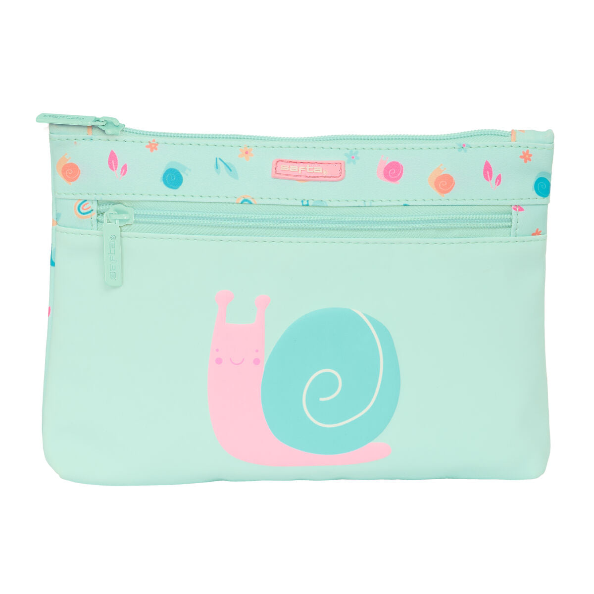 Penar Școlar Safta Caracol Melc Turquoise 23 x 16 x 3 cm - Birou și papetărie, Material școlar și educațional