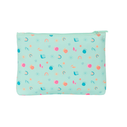 Penar Școlar Safta Caracol Melc Turquoise 23 x 16 x 3 cm - Birou și papetărie, Material școlar și educațional