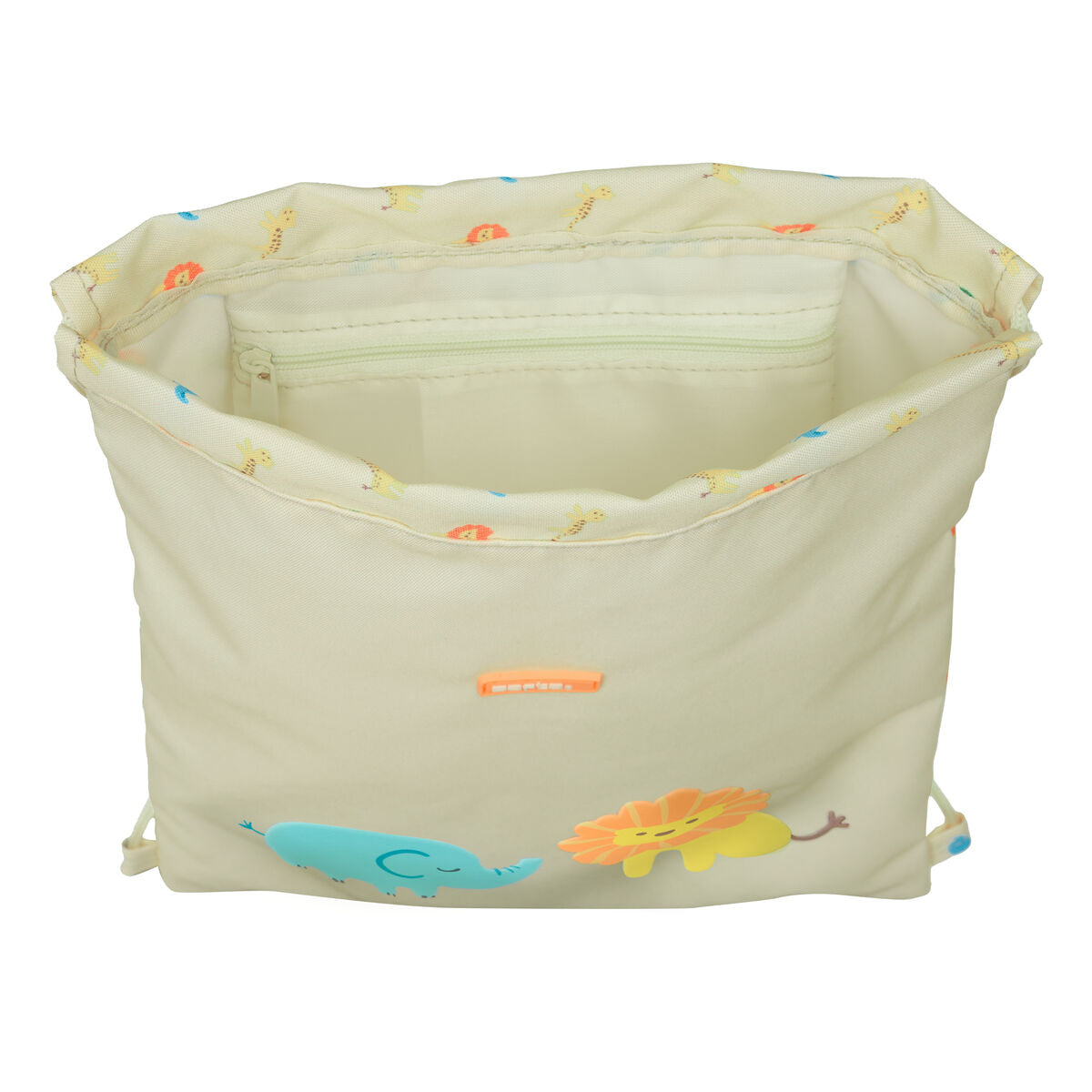 Geantă Rucsac cu Bretele Safta Selva Alb 26 x 34 x 1 cm - Birou și papetărie, Material școlar și educațional